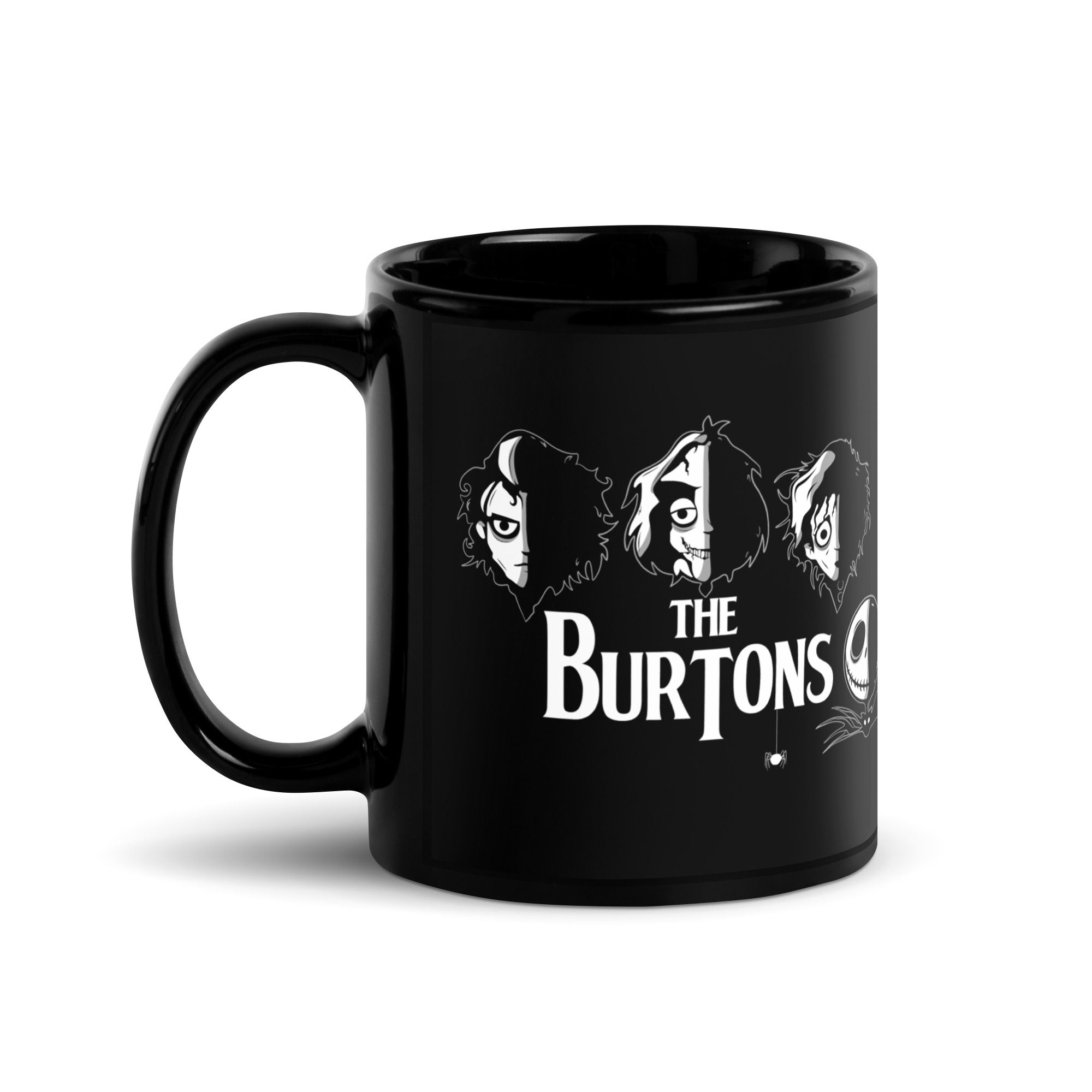 Burton Album Cover Crossover Black Glossy Mug