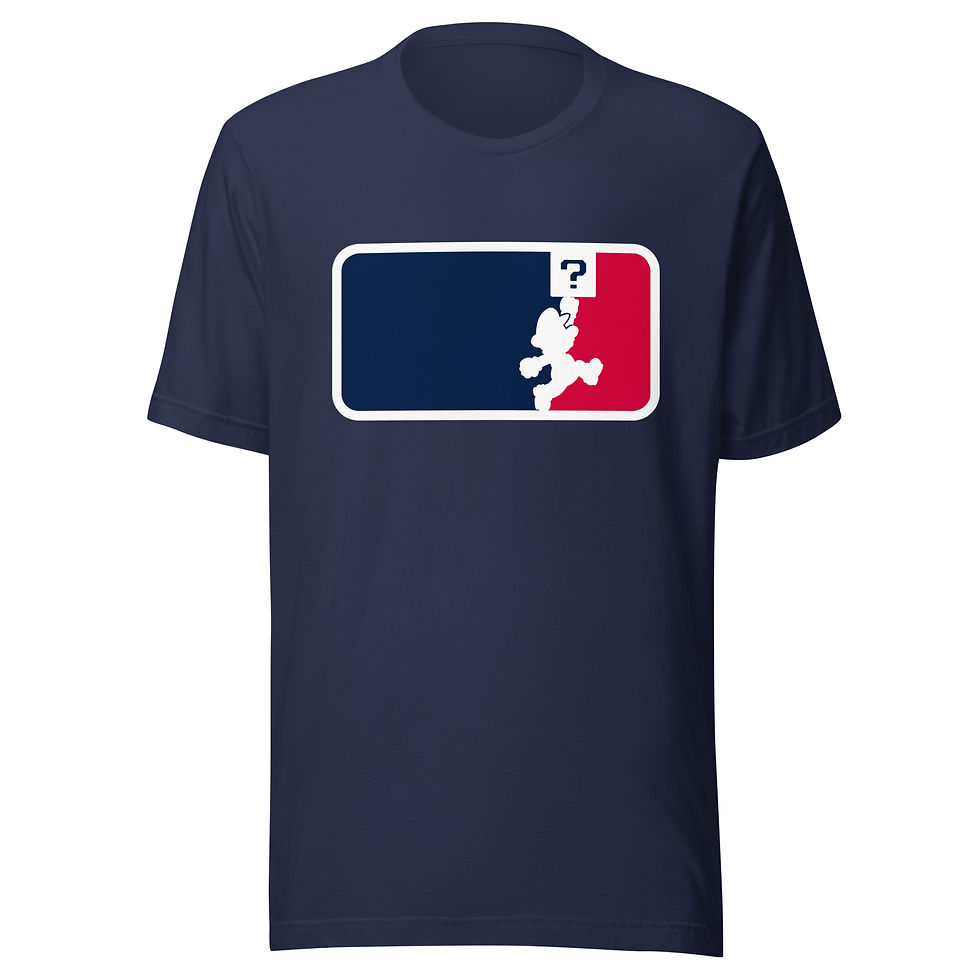 Thumbnail: Power Up Baseball Crossover Unisex T-shirt