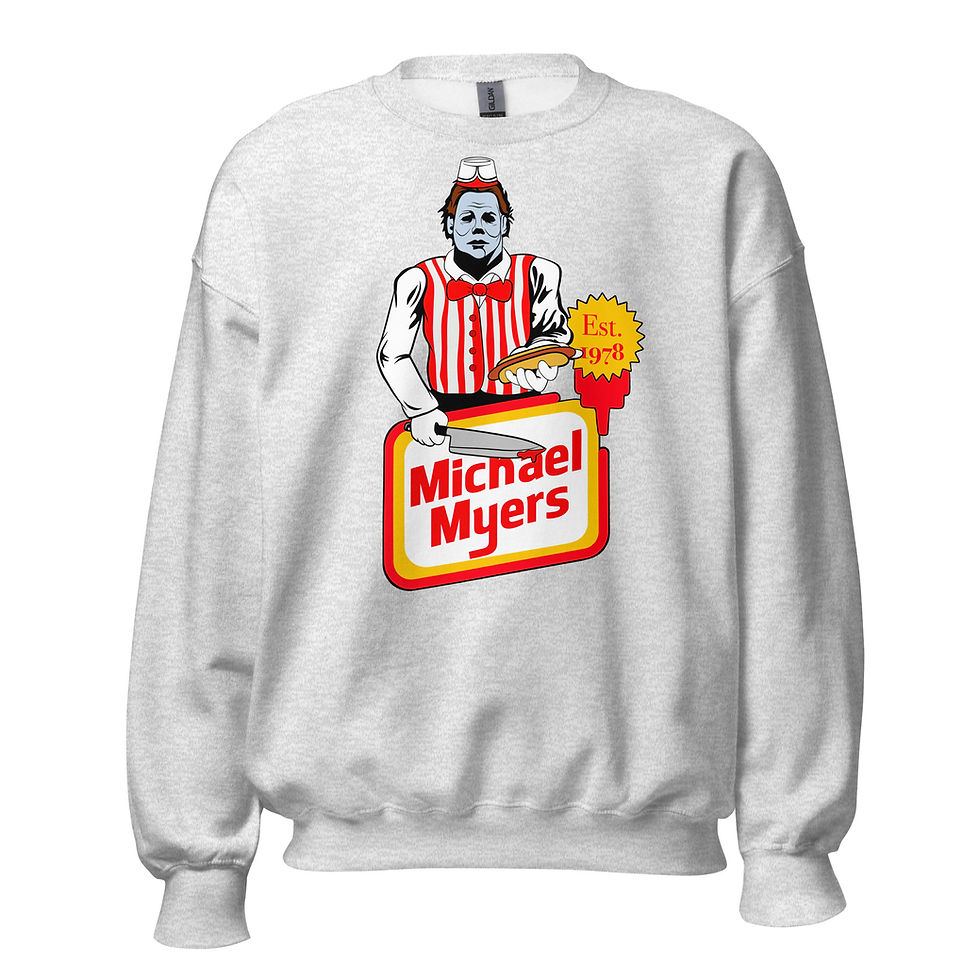 Thumbnail: Horror villain foodie crossover sweater