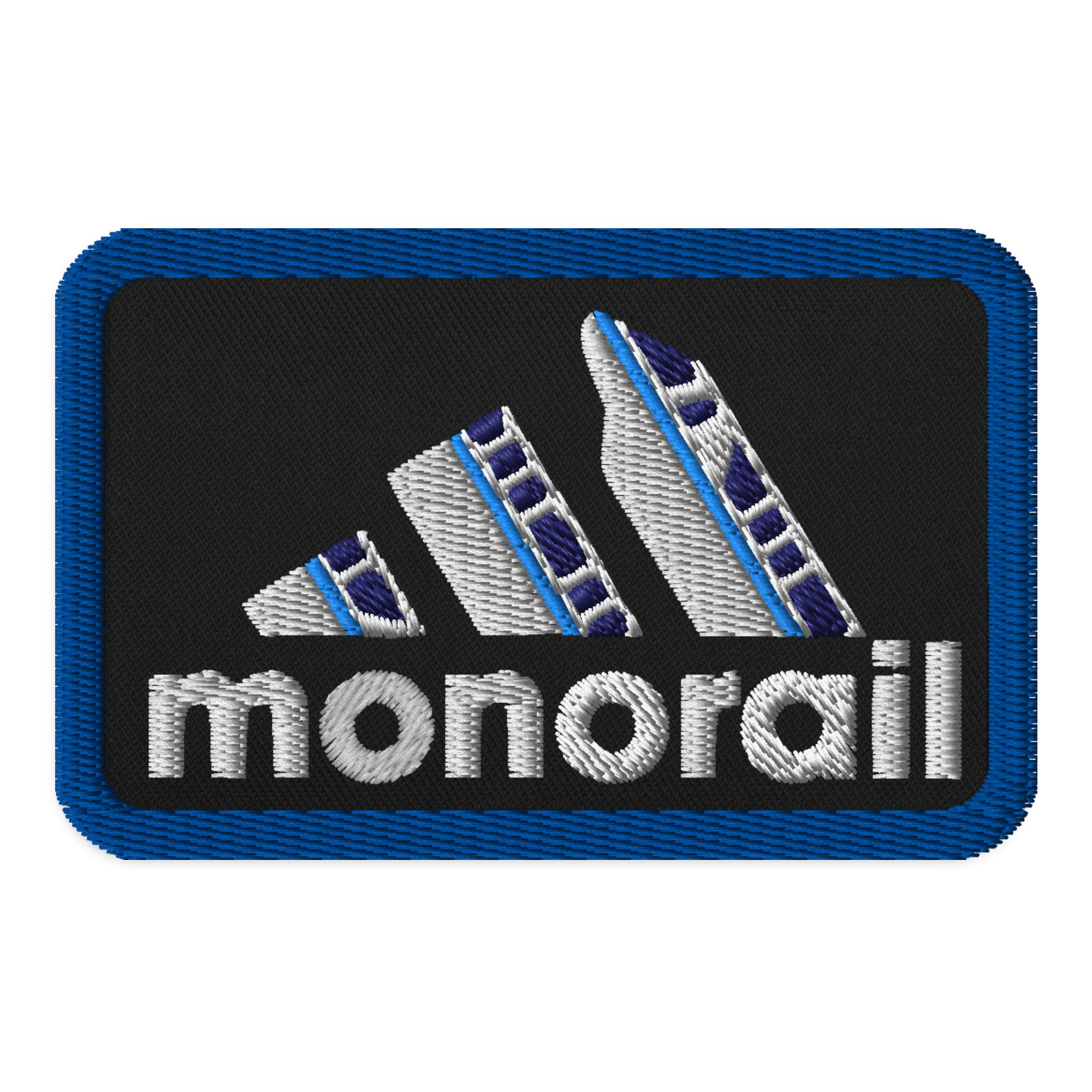 Monorail Sport, Athletic Mashup Embroidered patch