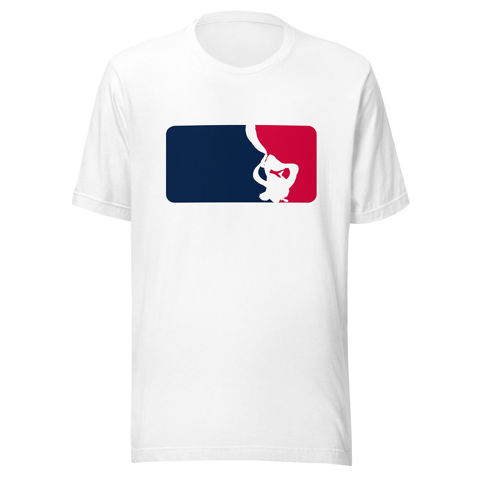 Thumbnail: Long Hair Don’t Care Baseball Crossover Unisex T-shirt