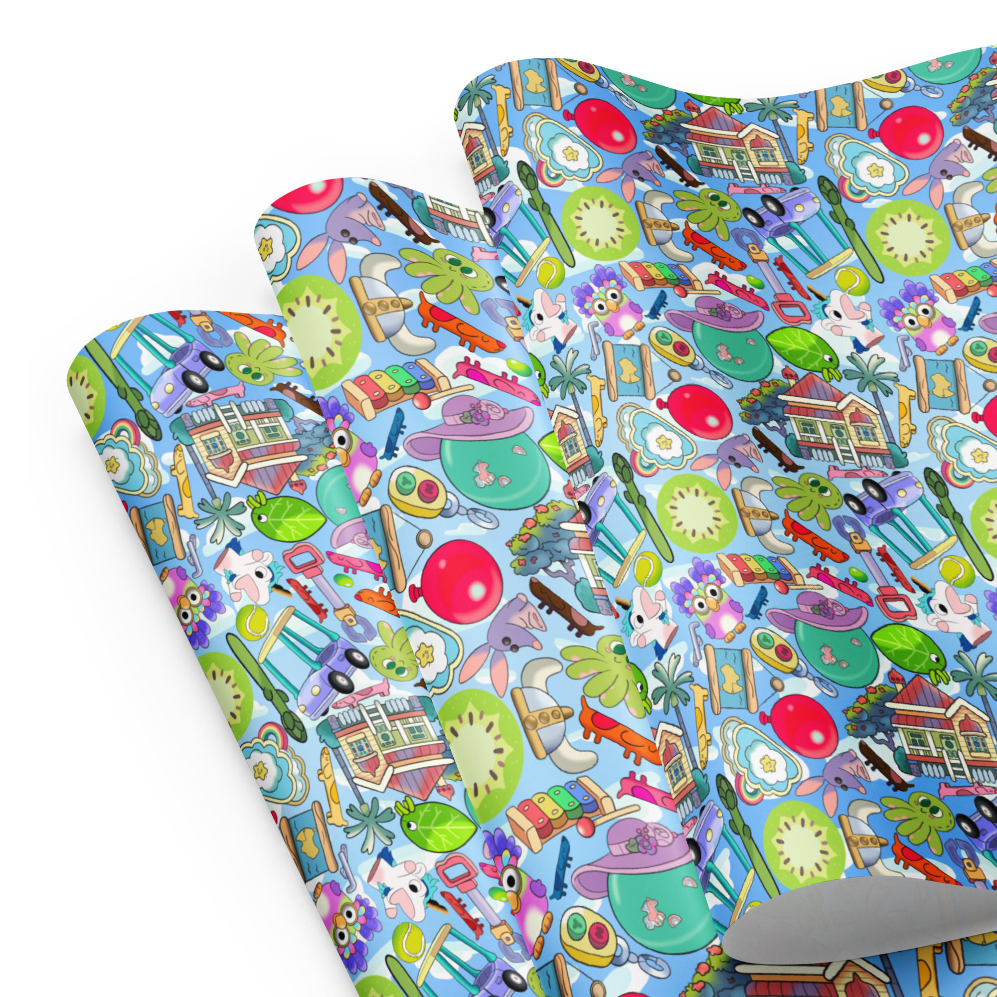 Blue Heeler Wrapping paper sheets