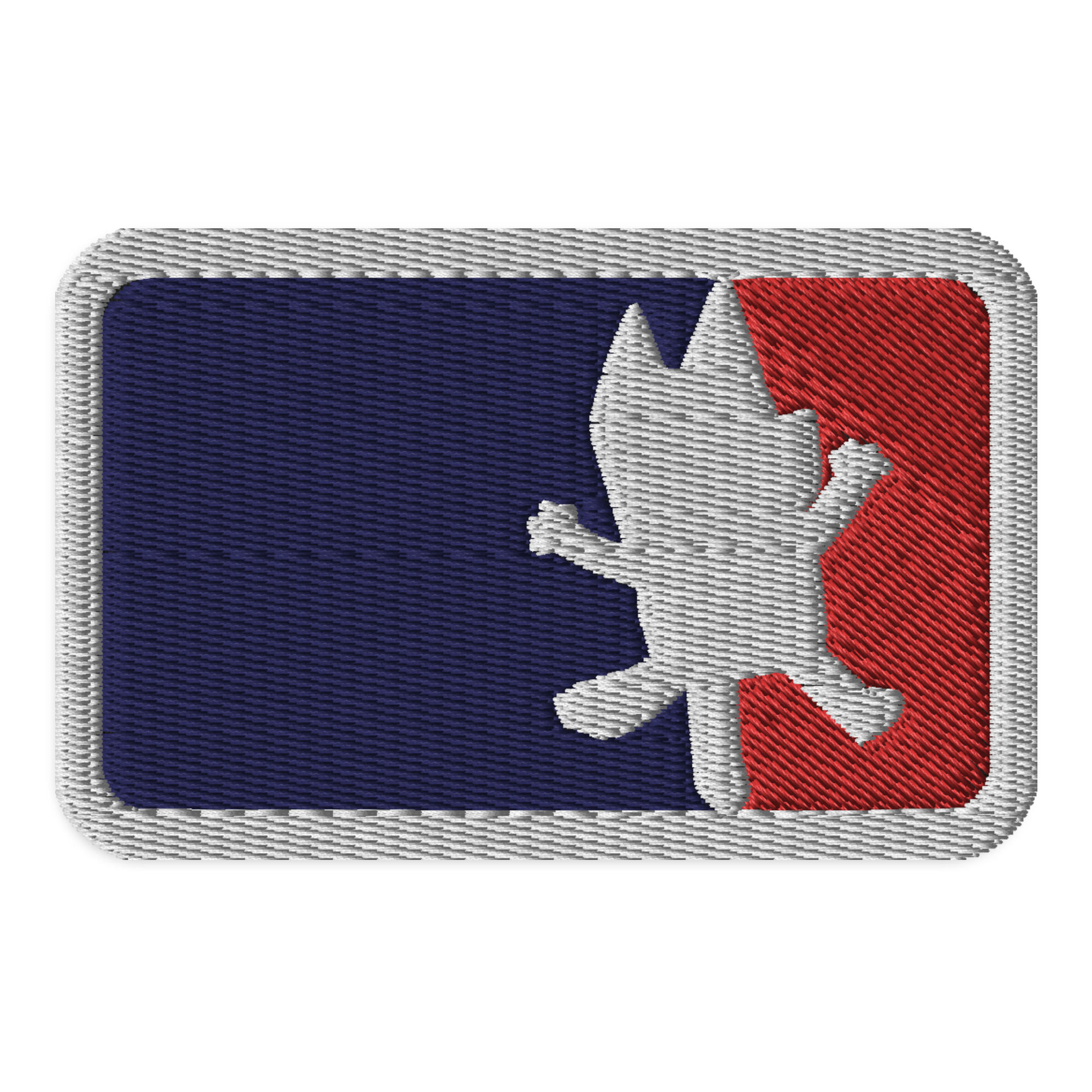 Blue Heeler Baseball Crossover Embroidered patch
