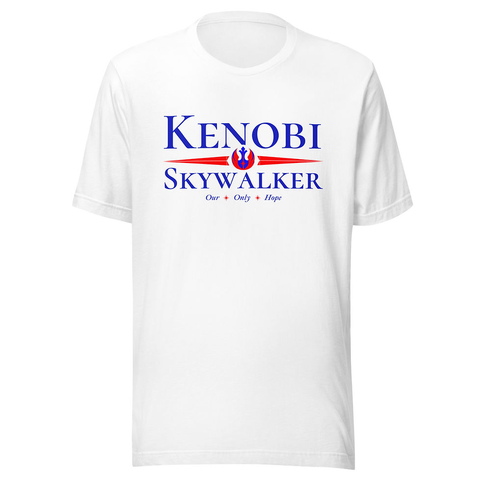 Thumbnail: Vote Kenobi Skywalker Unisex T-shirt