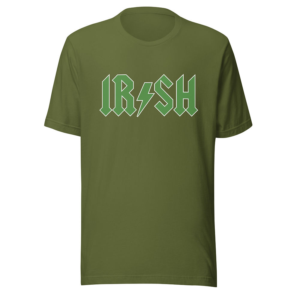 Thumbnail: Metal Irish Unisex T-shirt
