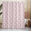 Thumbnail: Pink Stripe Labubu Balloon Shower curtain