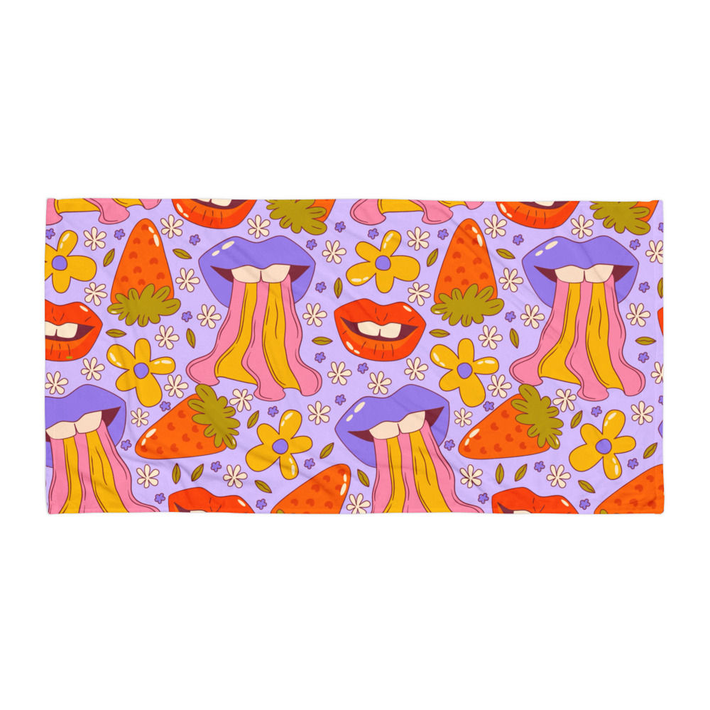 Suns Out Tongues Out Towel