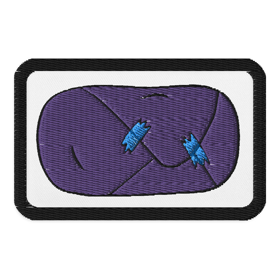 Pass The Parcel Embroidered patch