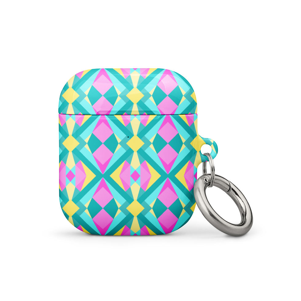 Thumbnail: Neon Geo Print Case for AirPods®