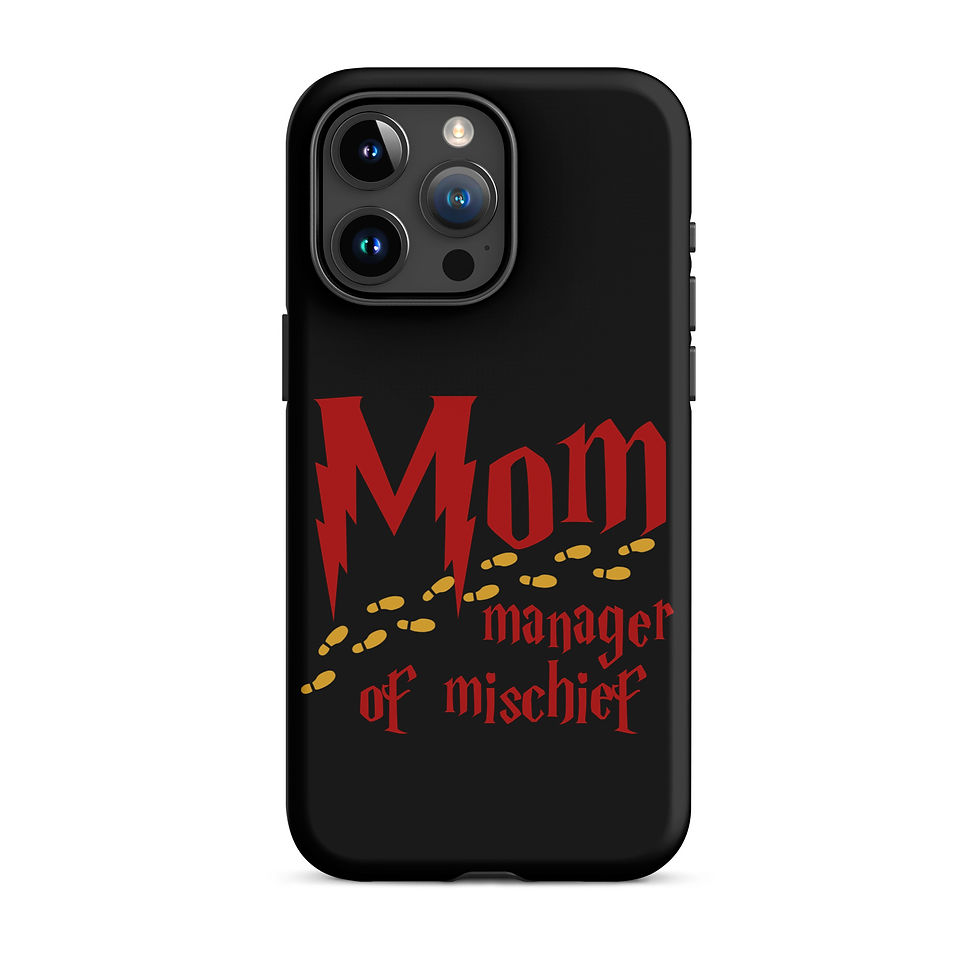 Thumbnail: Mom Manager of Mischief Hogwarts Gryffindor Tough Case for iPhone®
