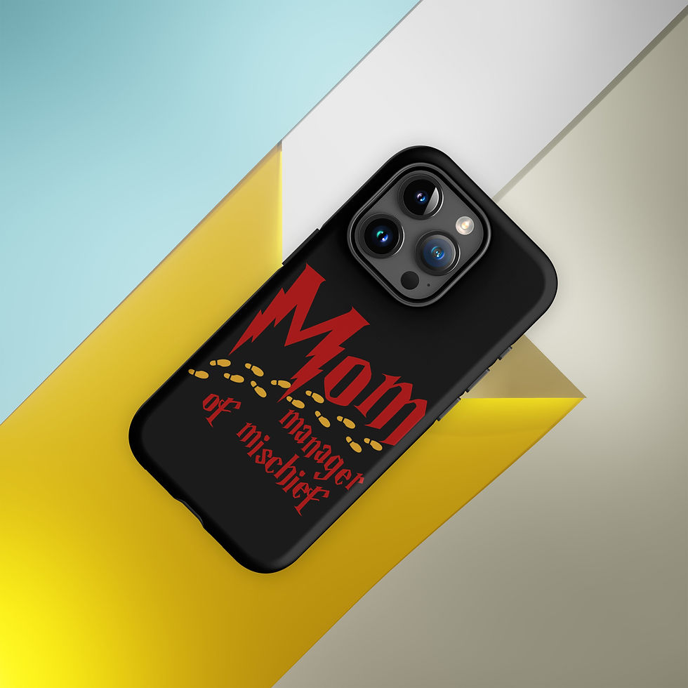 Thumbnail: Mom Manager of Mischief Hogwarts Gryffindor Tough Case for iPhone®