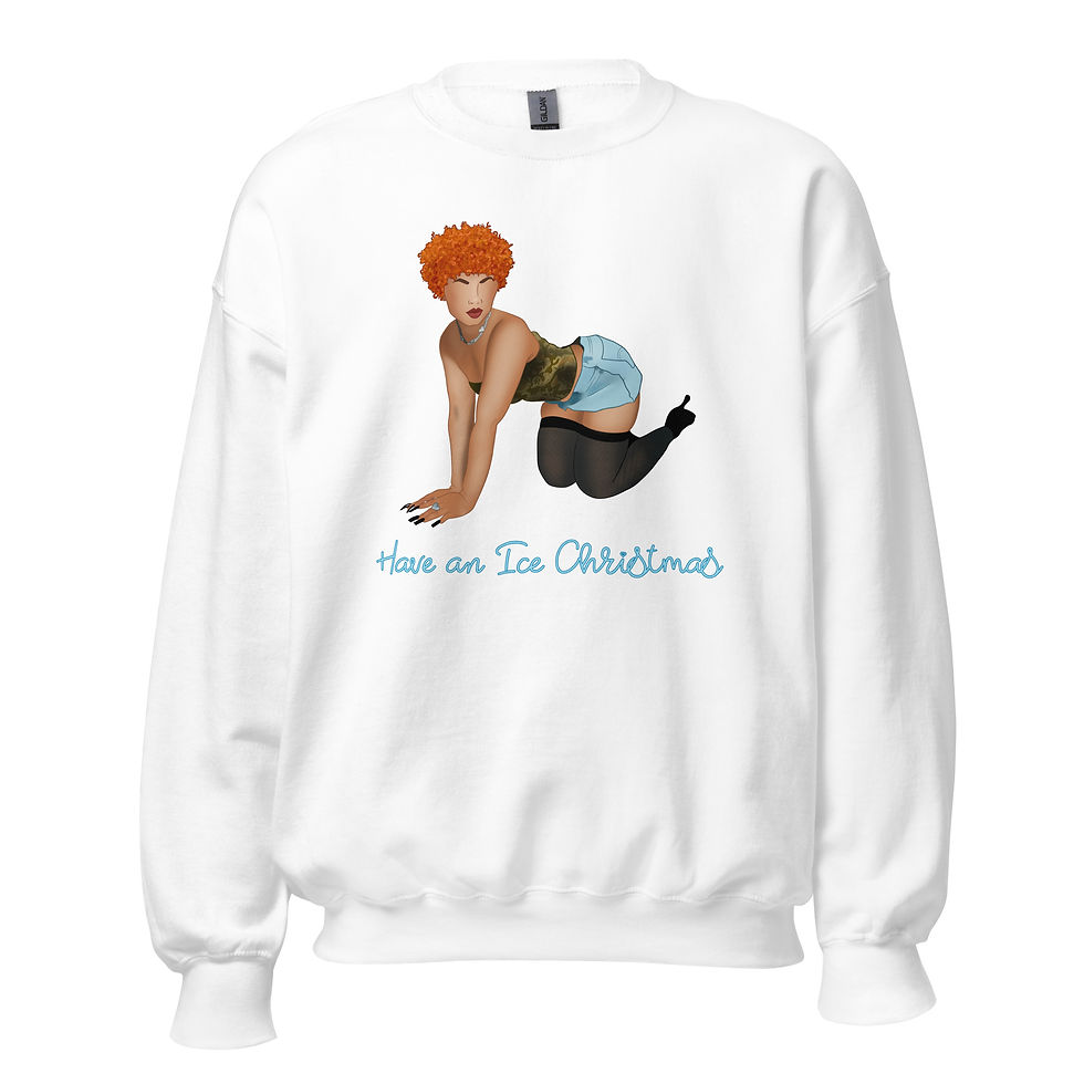 Thumbnail: Have An Ice Christmas Unisex Crewneck Sweatshirt