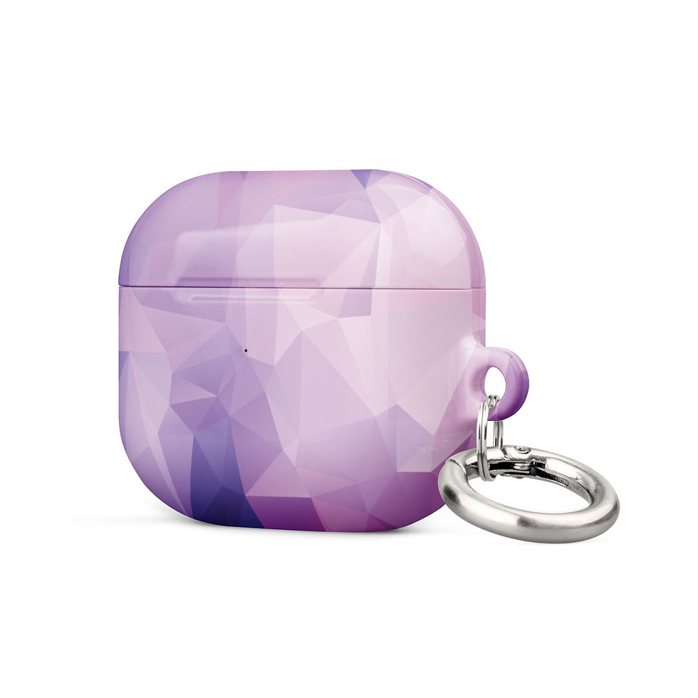 Thumbnail: Purple Abstract Case for AirPods®