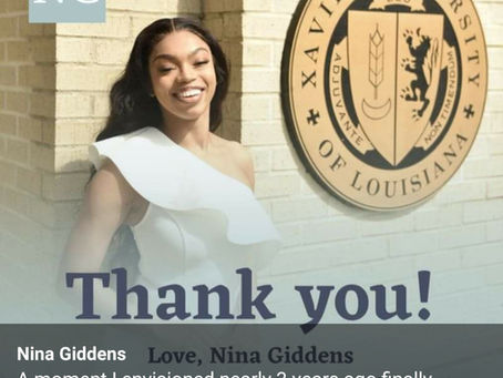 Nina Giddens - 87th Miss Xavier University of Louisiana