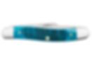 case caribbean blue knife front view