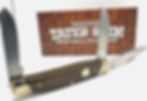 Rough Rider RR2334 Tater Skin Brown Burlap Stockman 4.25" Closed Folding Knife