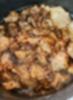 Beef Tallow on stove rendering