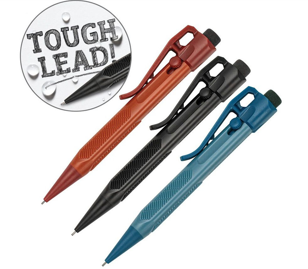 Rite in the Rain Slide-Click Mini Pencil 3pk