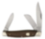 Rough Rider RR2334 Tater Skin Brown Burlap Stockman 4.25" Closed Folding Knife