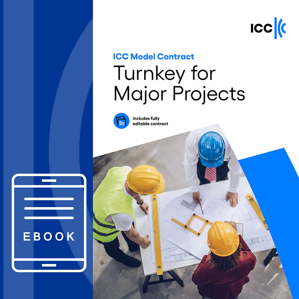 eBook: ICC Model Contract Turnkey for Major Projects