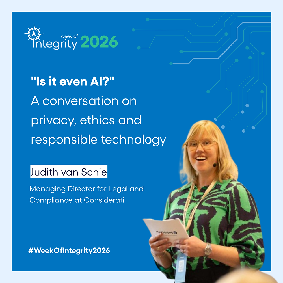 "Is it even AI?" A conversation on privacy, ethics and responsible technology