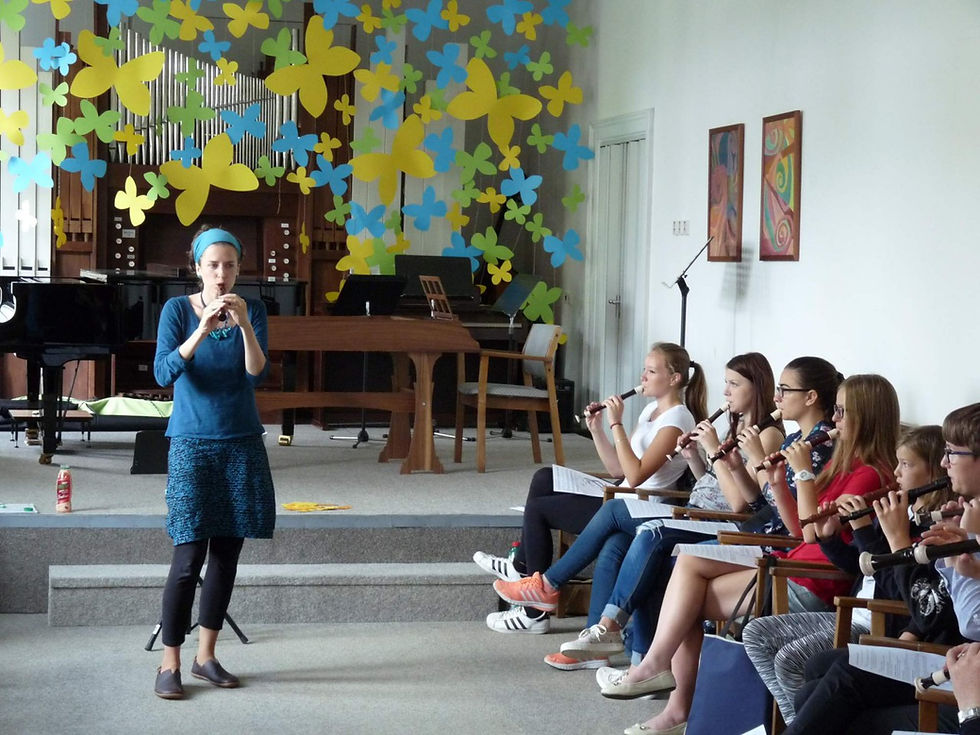Základy hry na zobcovou flétnu - online kurz pro učitele i hráče