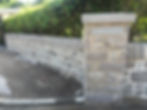 new build stone wall Scotland