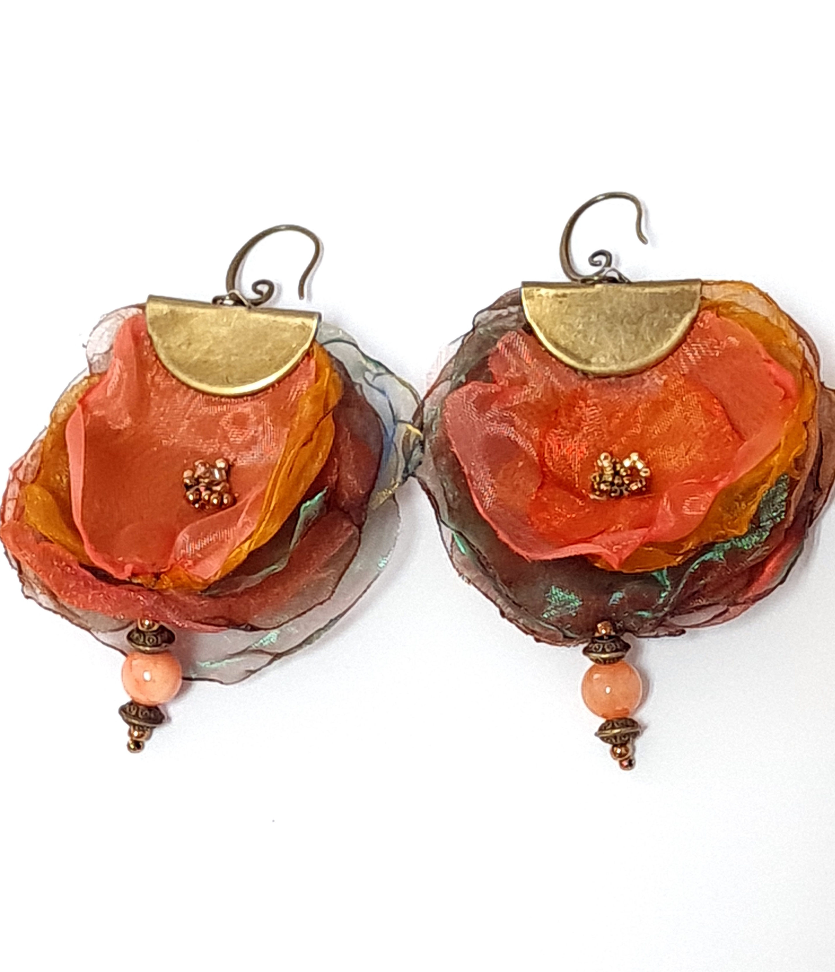 תכשיטים מעוצבים-עגילי אורגנזה-7