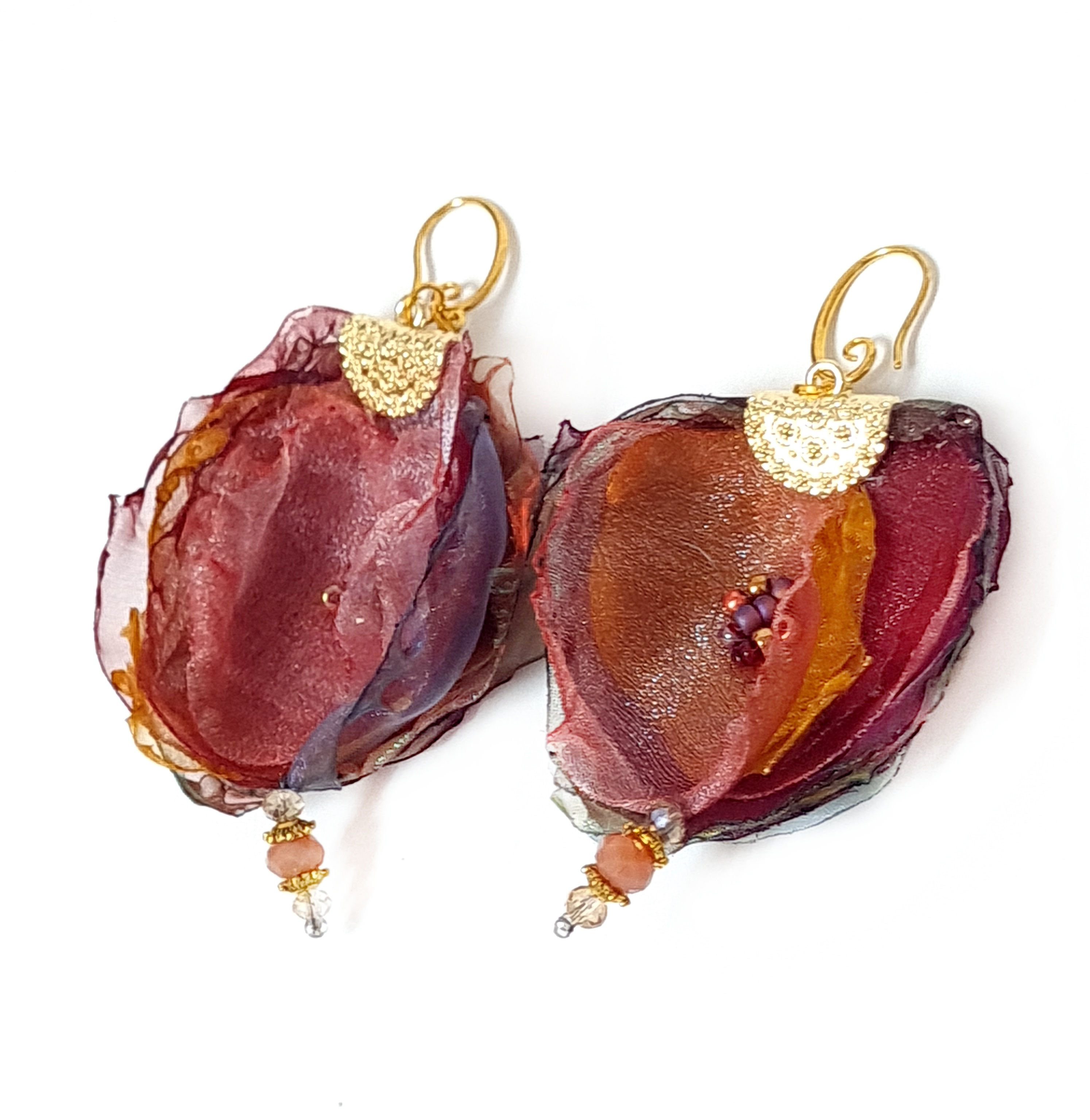 תכשיטים מעוצבים-עגילי אורגנזה-4