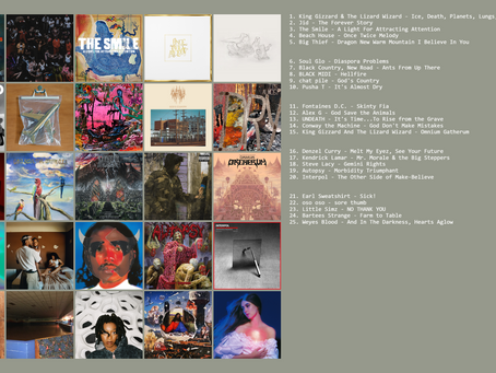 Top 25 Albums of 2022