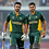 Thumbnail: Two Pakistan cricket players in green uniforms holding bats, ready for the game.