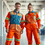 Thumbnail: Maeesha workers in orange and teal reflective coveralls standing in a bright industrial space.