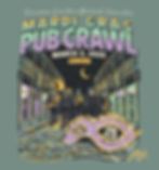 Mardi Gras Pub Crawl 2025
