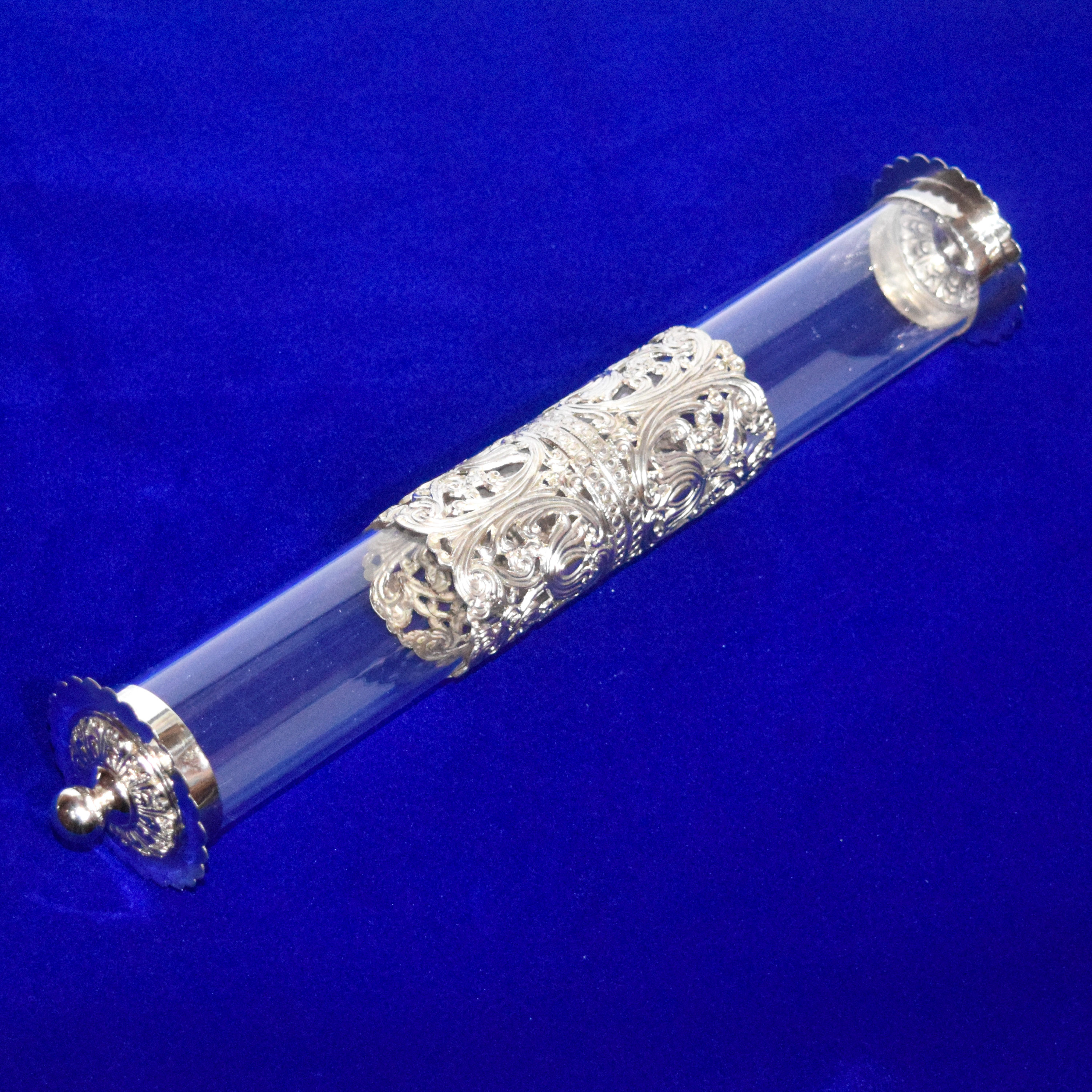 Sterling Silver Scroll Holder Dienge Luxury Gift Shop Colombo Sri Lanka