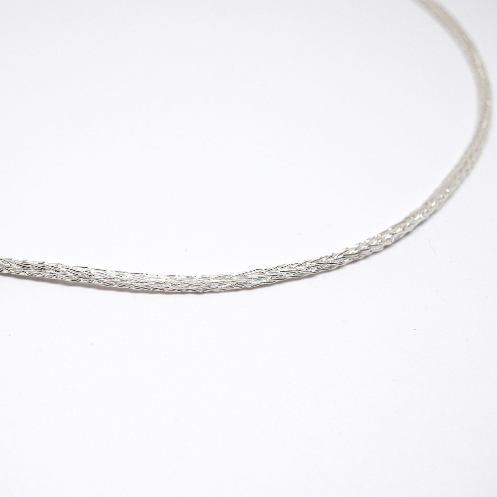 Sterling Silver Chain Necklace Dienge Sri Lankan Jewellery Bridal Jewellery Colombo