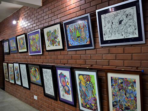 Dhammika Gunasekera's masterpieces Dienge Gallery