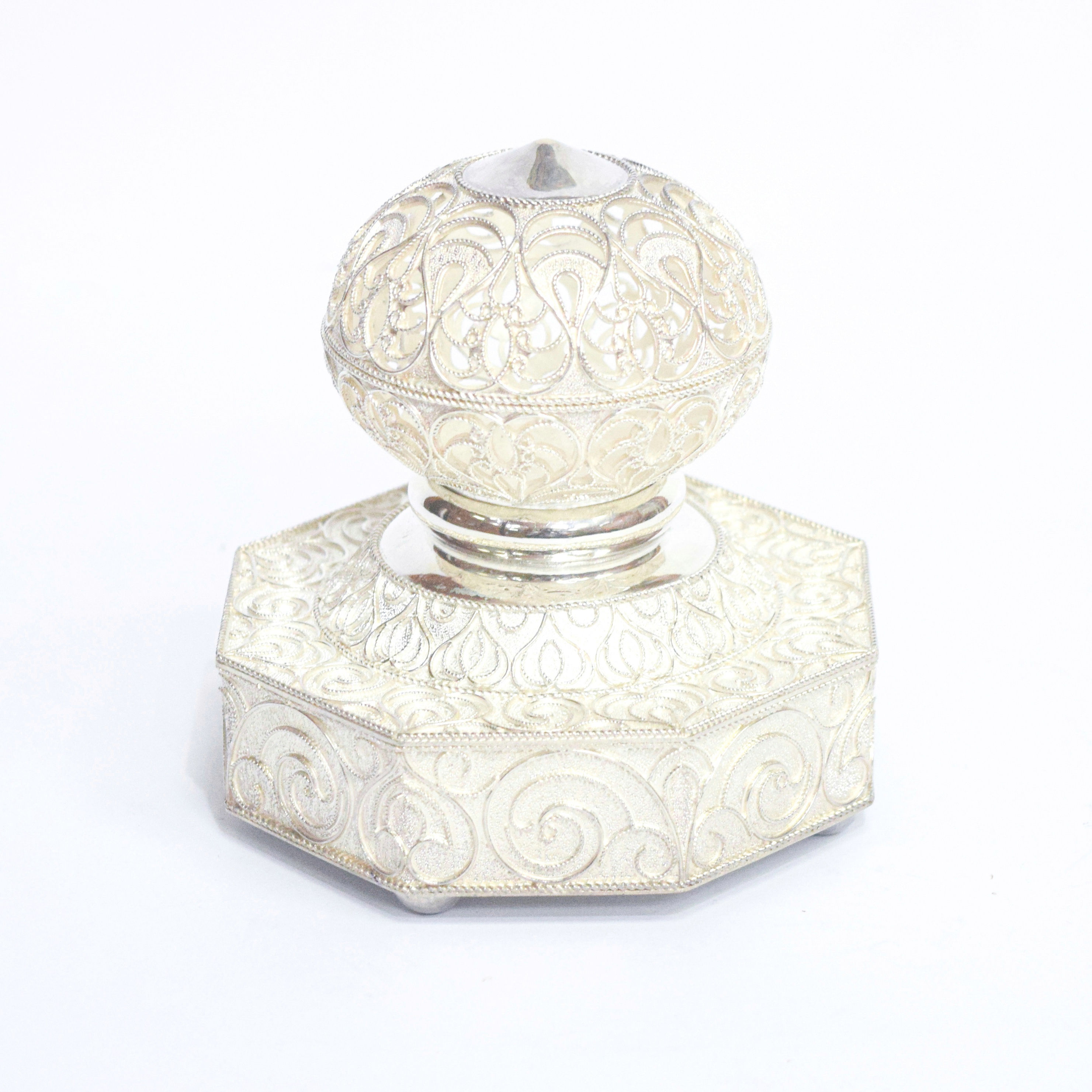 Sterling Silver Mughal Centrepiece India Luxury Gift Dienge Sri Lanka