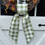 Thumbnail: Green Plaid Wreath Sash in Buffalo Check
