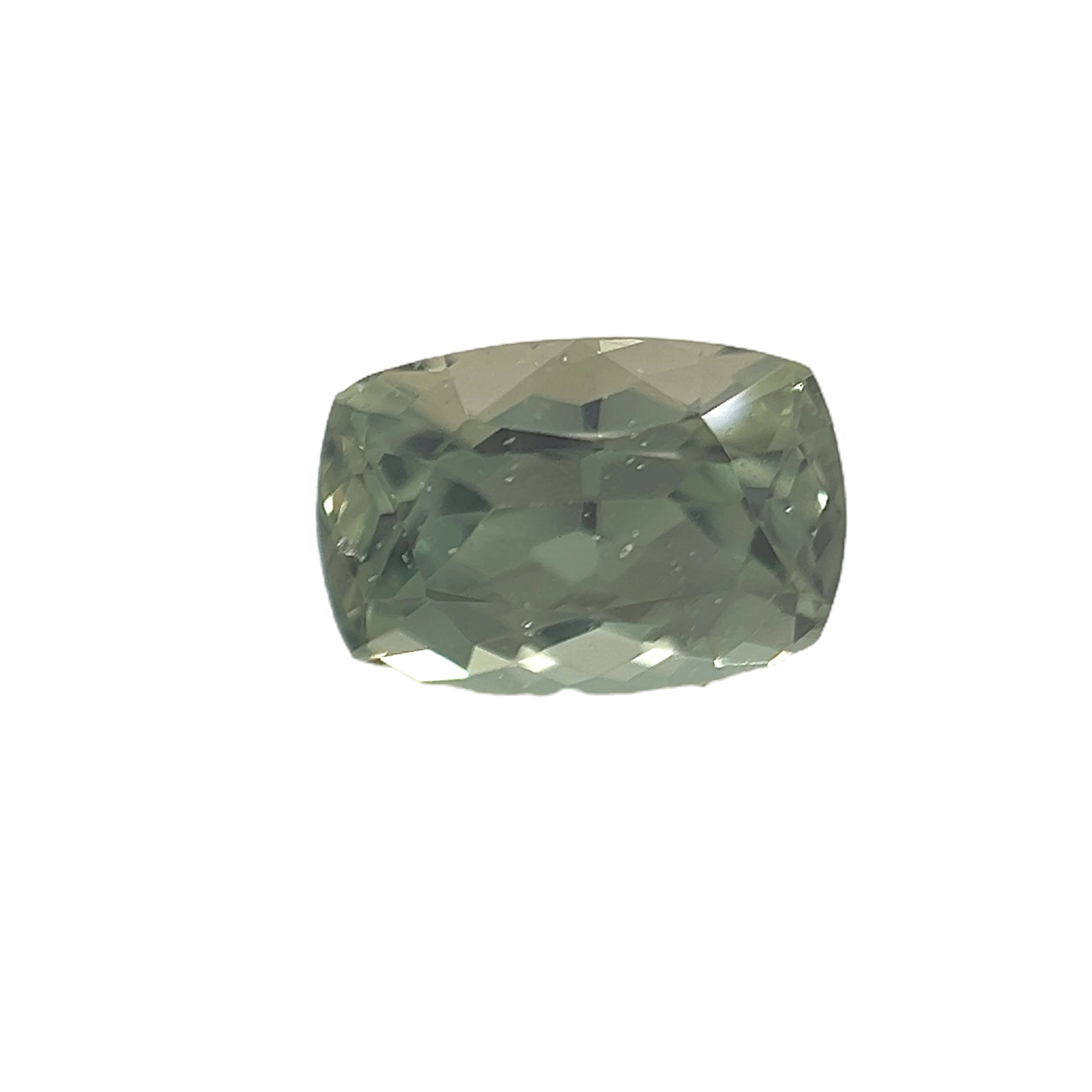 Teal Sapphire 1.33 cts. 7.5 x 5.1mm, cushion