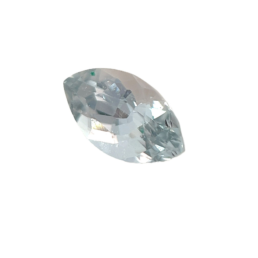 Thumbnail: Gray/Colorless Sapphire 1.28 cts. 9.0 x 5.0mm, marquise
