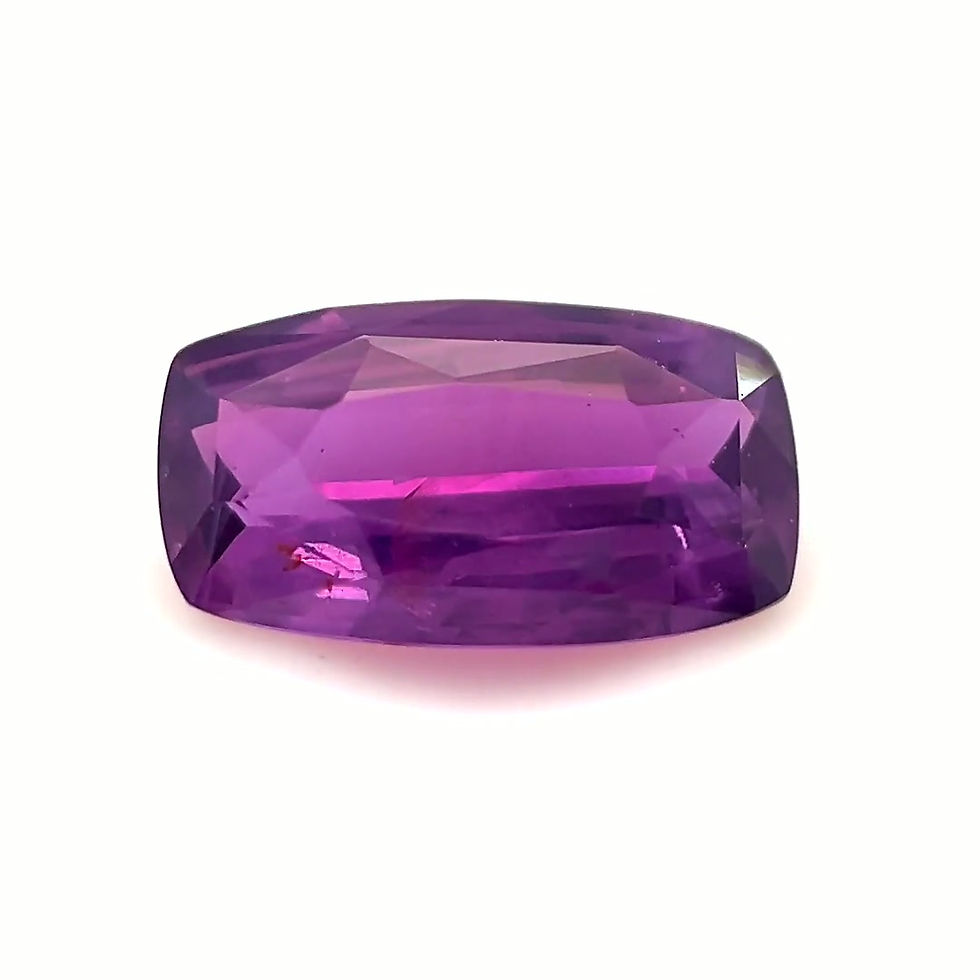 Thumbnail: Magenta Sapphire 1.44 cts. 9.3 x 5.2mm, cushion