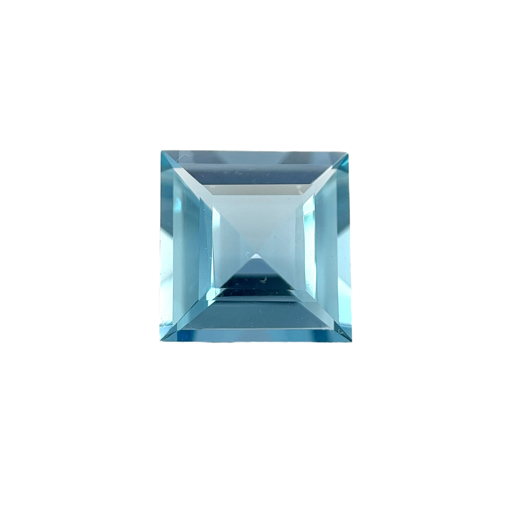 Aquamarine 2.94 cts. 8.3 x 5.6mm, square, step cut