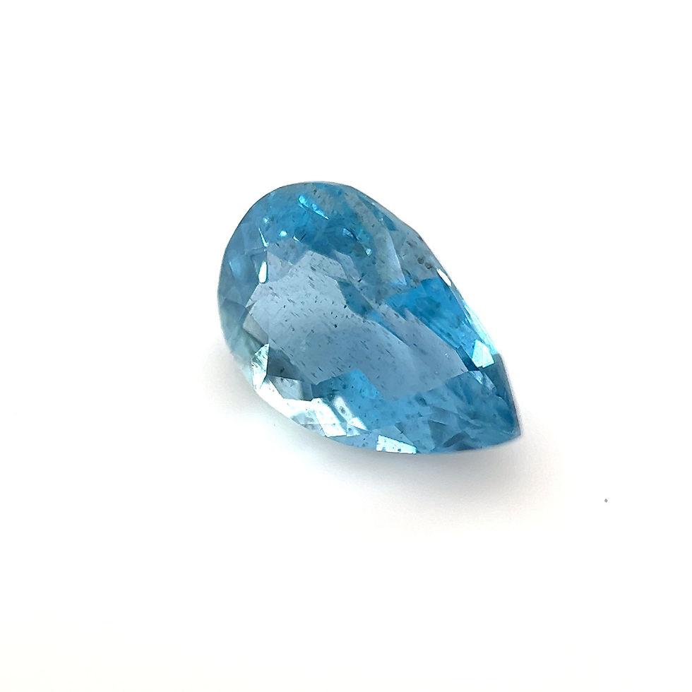 Thumbnail: Aquamarine 1.12 cts. 9.0 x 6.0mm, pear
