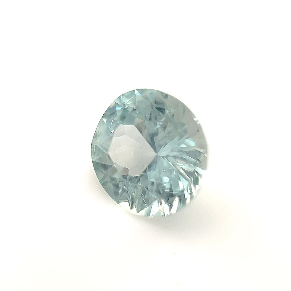 Thumbnail: Montana Teal Sapphire 1.64 cts. 7.5 x 6.9mm, oval
