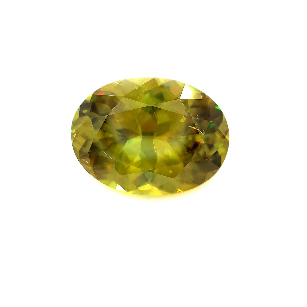 Thumbnail: Sphene 7.24 cts. 14.7 x 11.0mm