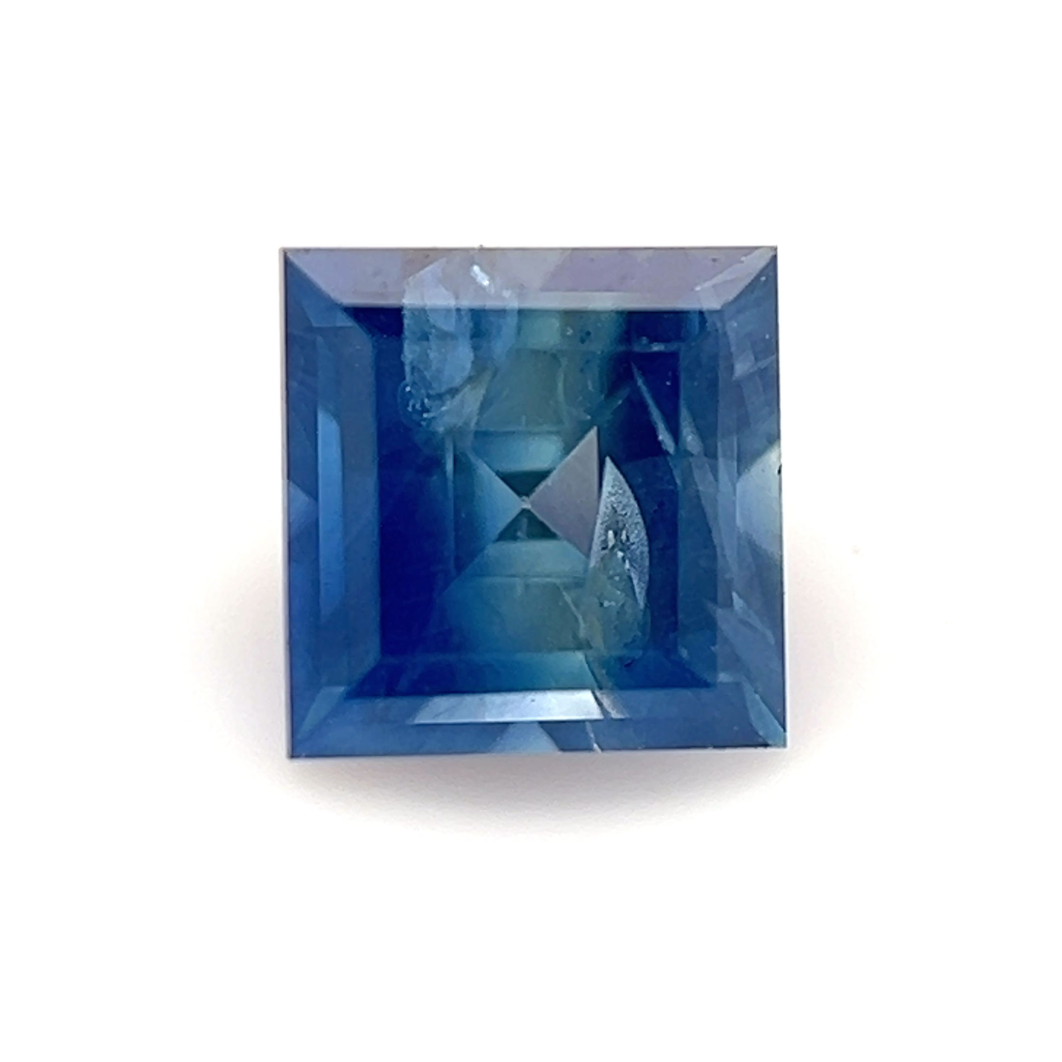 Blue Sapphire 0.81 cts. 4.8 x 4.8mm, square