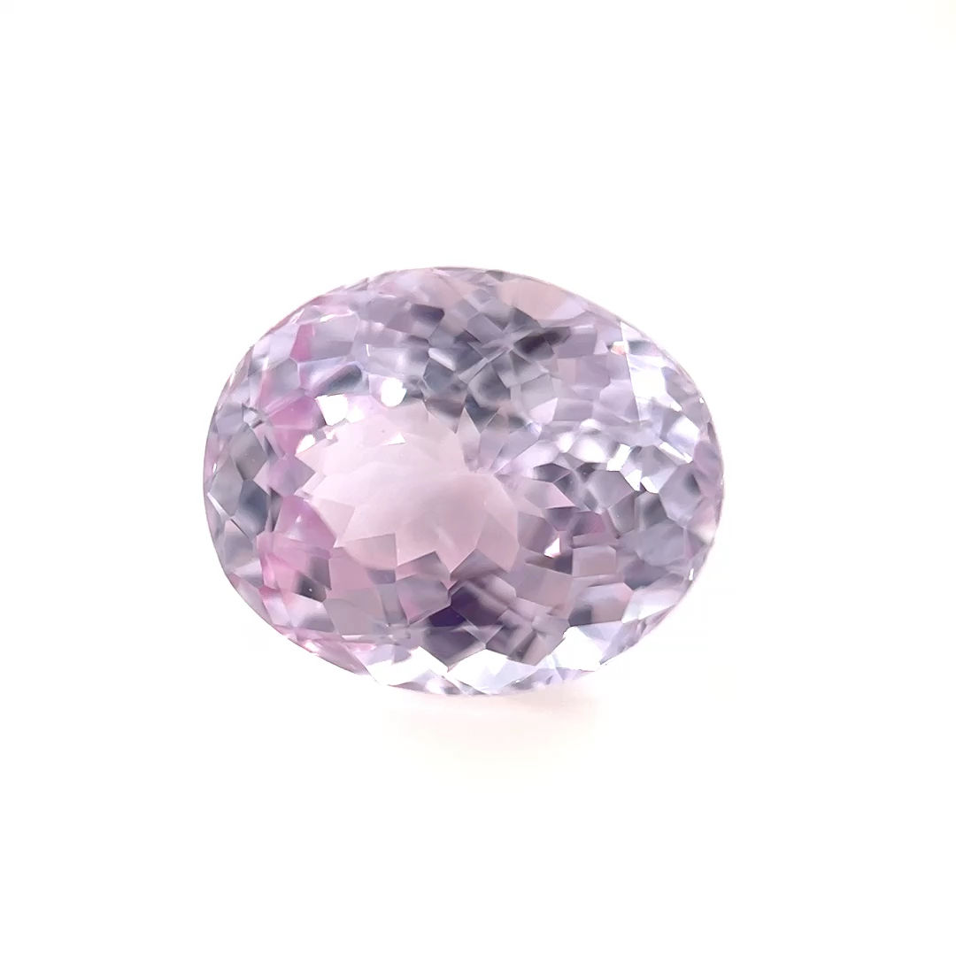 Pink/Peach Sapphire 3.04 cts. 9.3 x 7.6mm, oval