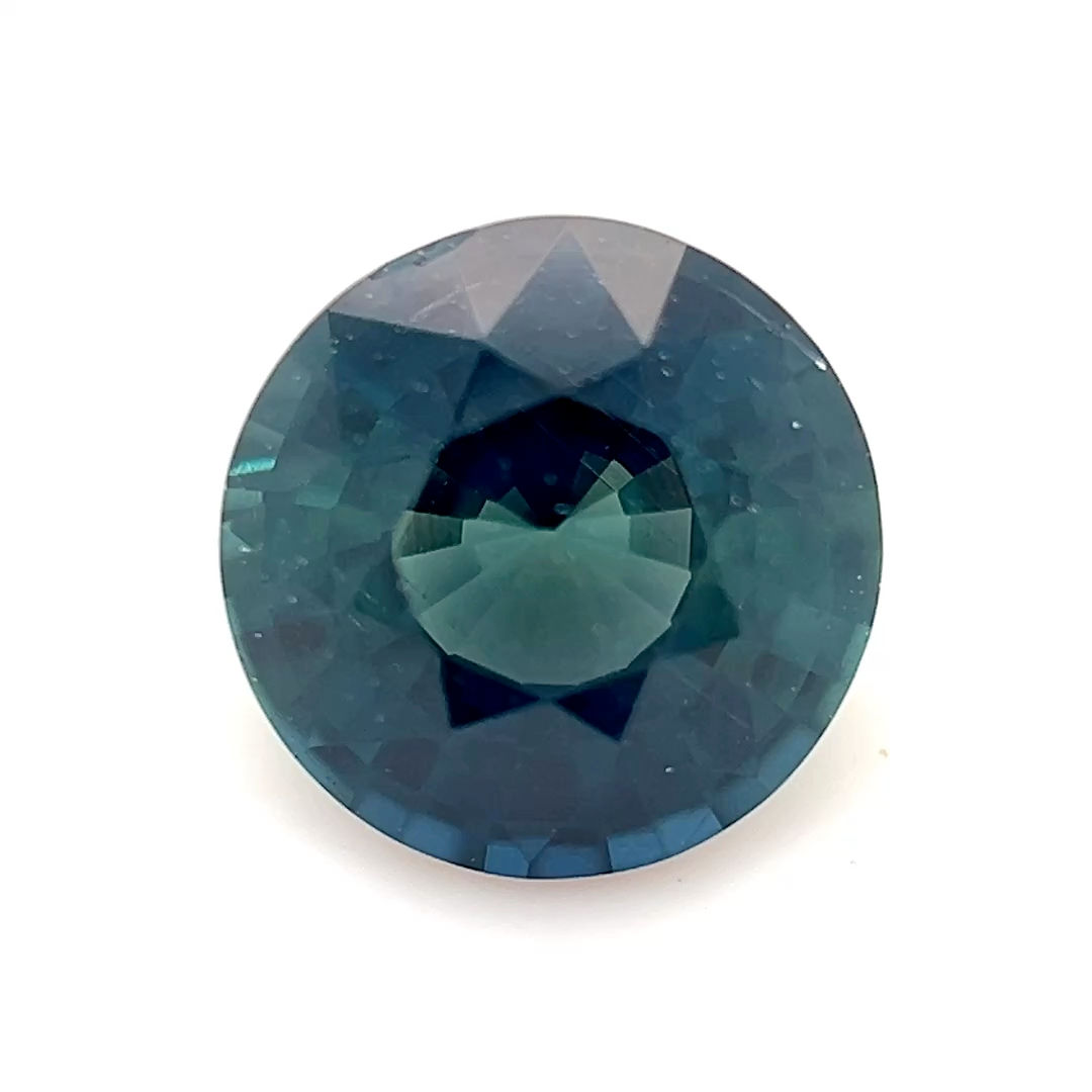 Teal Sapphire 1.06 cts. 6.0 x 6.0mm, round