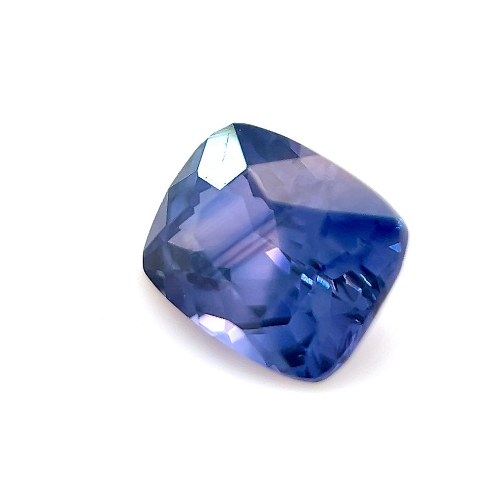 Thumbnail: Blue/Purple Color-Shift Sapphire 1.10 cts. 6.5 x 5.1mm, cushion