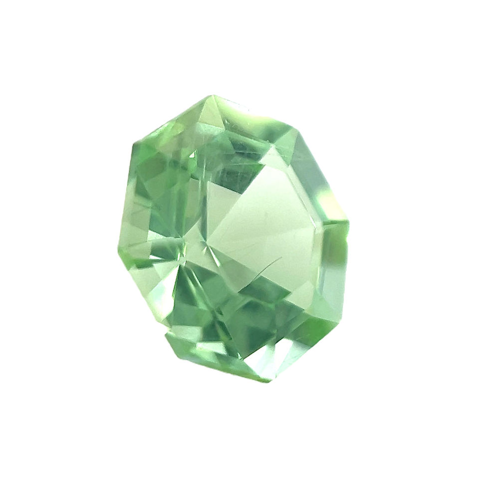 Thumbnail: Mint Peridot 1.70 cts. 7.4 x 7.4mm, octagon